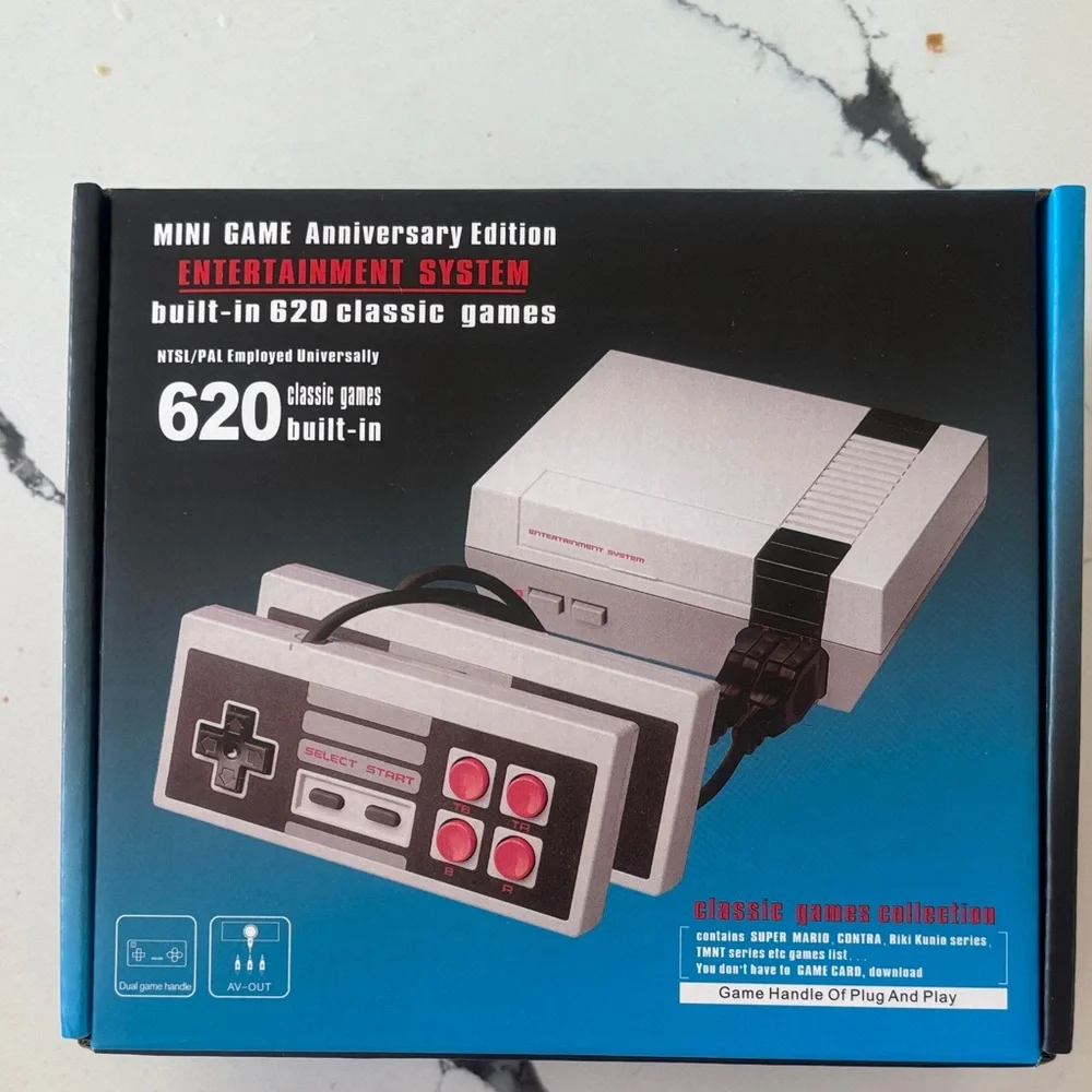 Classic Entertainment System with 620 Games - Gray